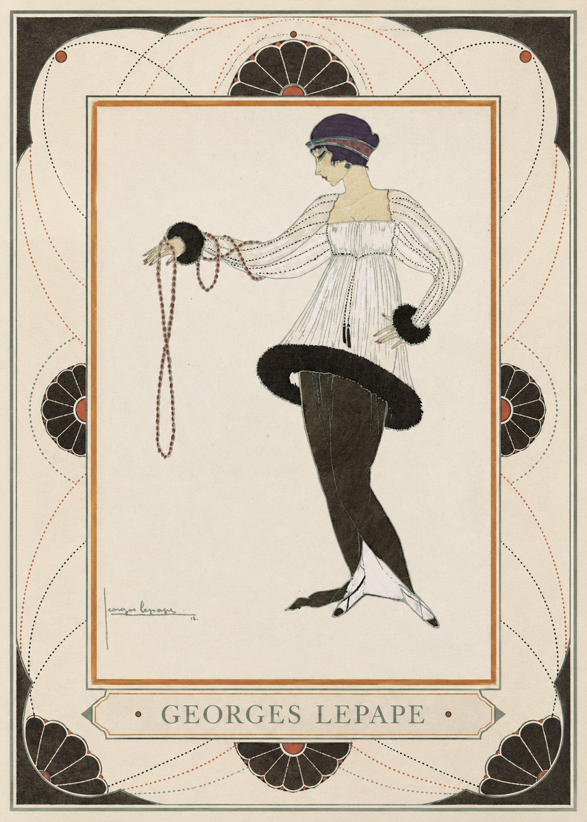 Georges Lepape Georges Lepape No5 - Plakat