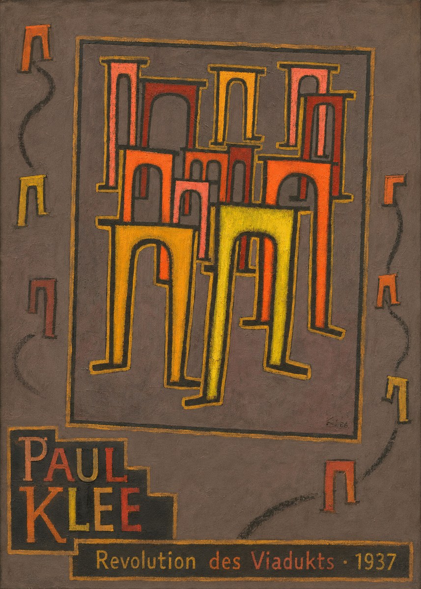 Paul Klee Revolution Des Viadukts No6 - Plakat