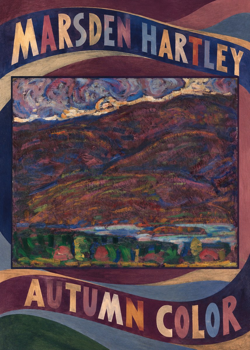 Marsden Hartley Autumn Color No3 - Plakat