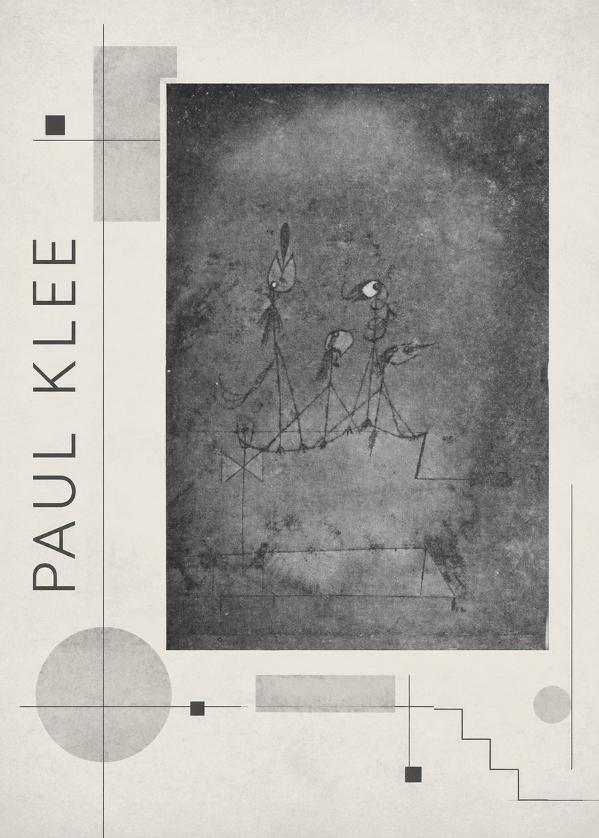 Paul Klee Group of Figures No2 - Plakat