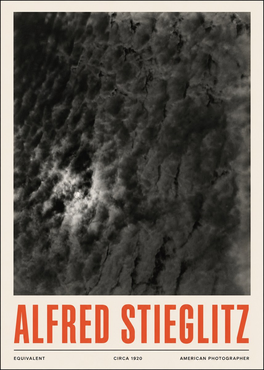 Alfred Stieglitz Equivalent II No6 - Plakat