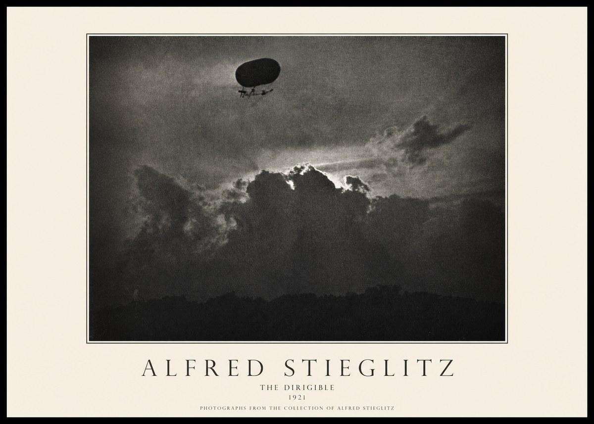Alfred Stieglitz The Dirigible No1 - Plakat