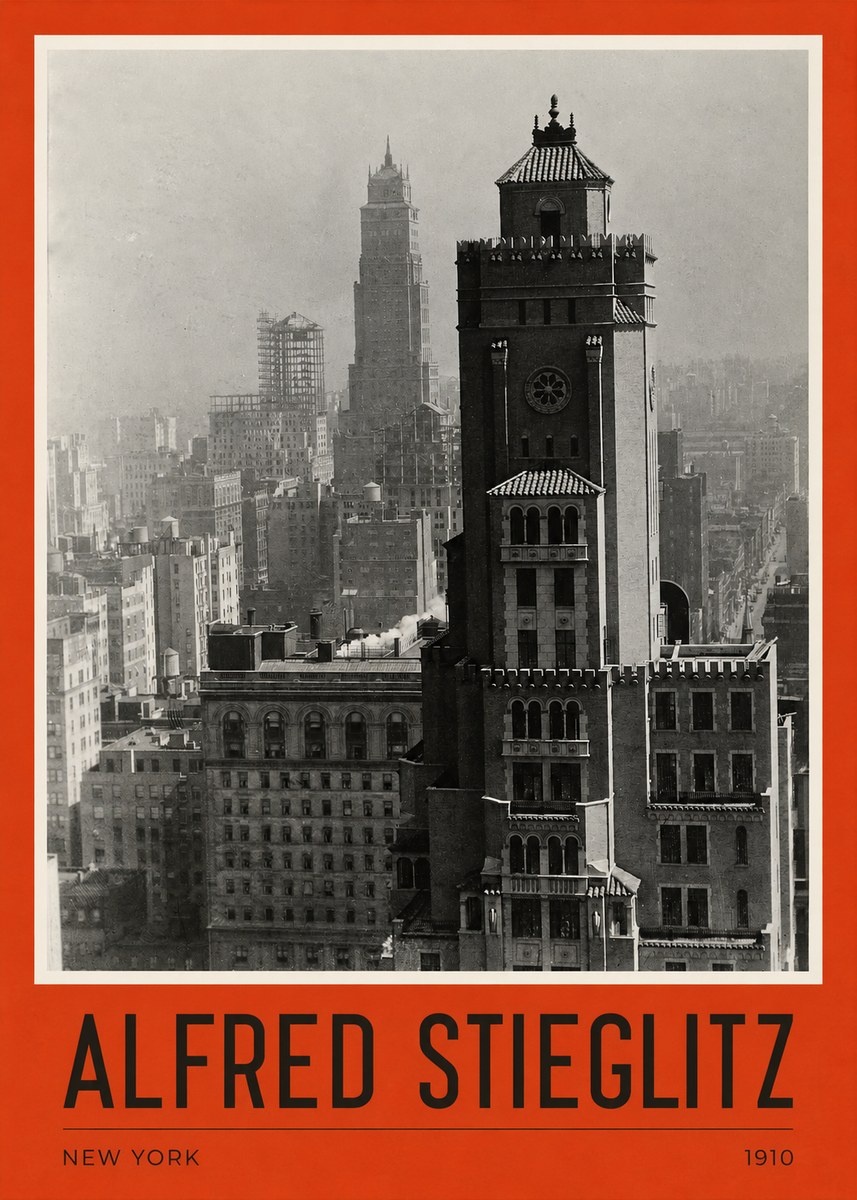 Alfred Stieglitz New York No2 - Plakat