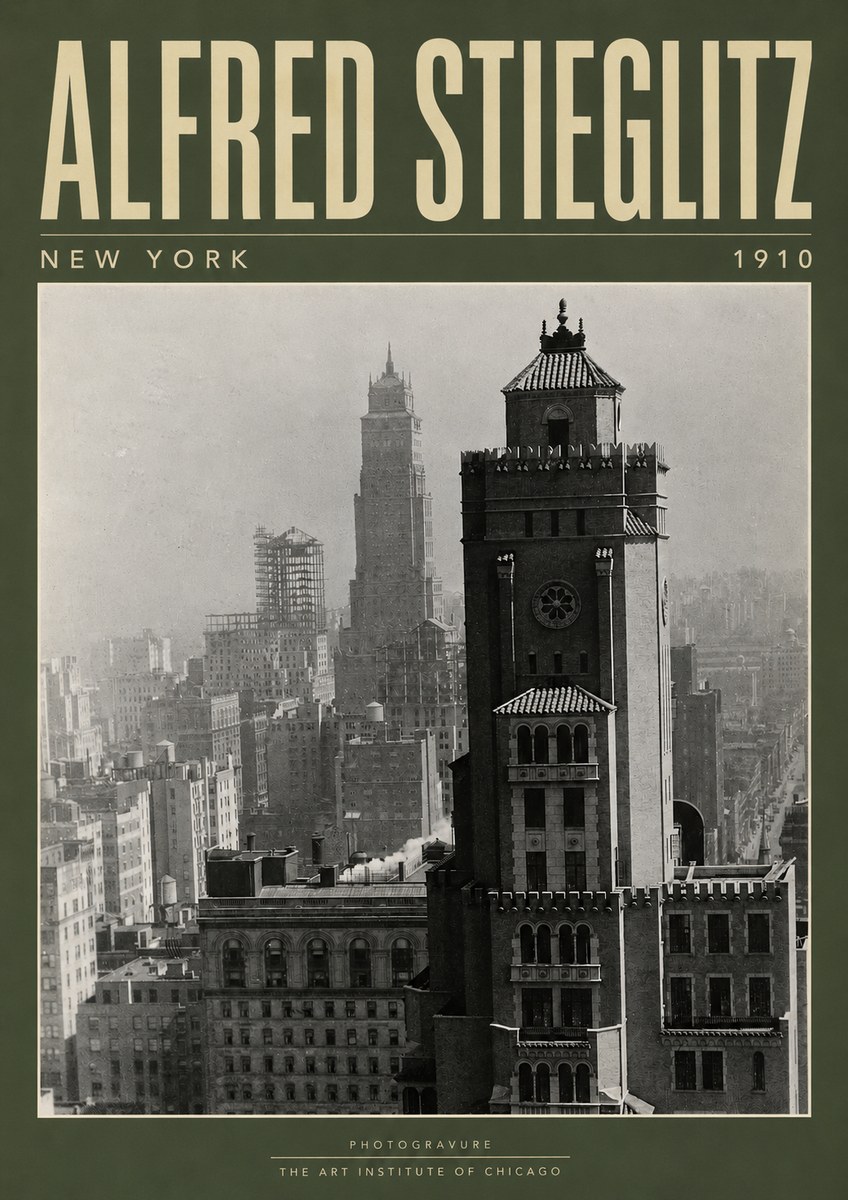 Alfred Stieglitz New York No4 - Plakat