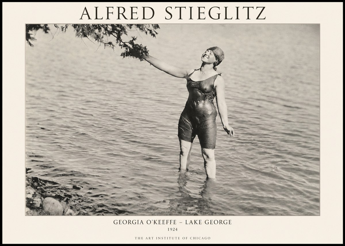 Alfred Stieglitz Lake George No1 - Plakat