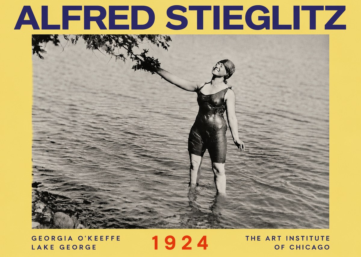 Alfred Stieglitz Lake George No4 - Plakat