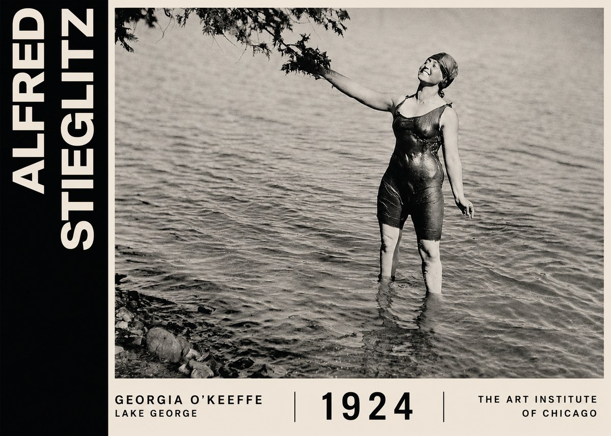 Alfred Stieglitz Lake George No5 - Plakat