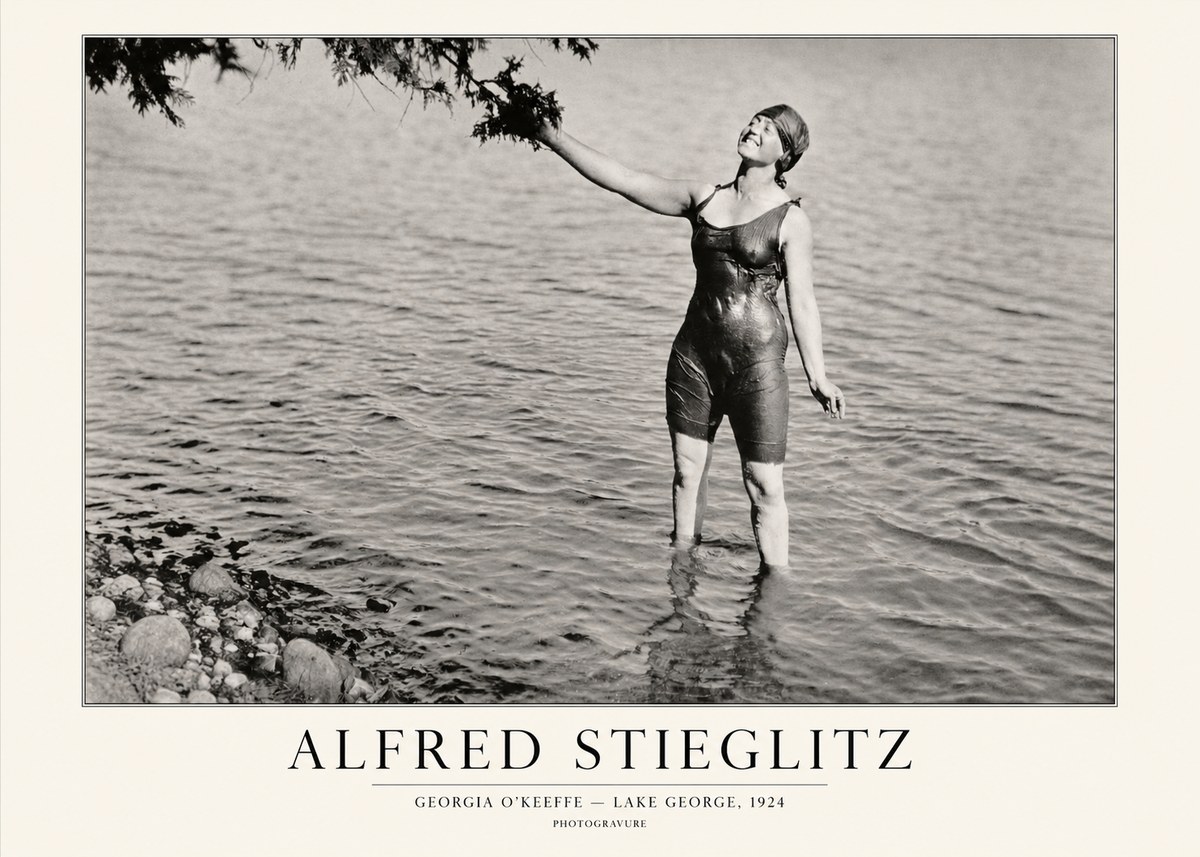 Alfred Stieglitz Lake George No6 - Plakat