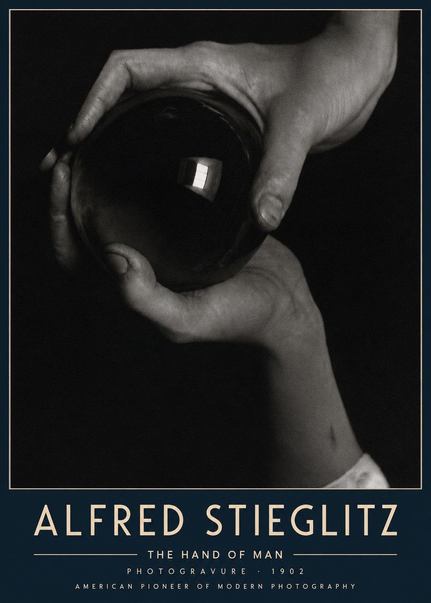 Alfred Stieglitz The Hand of Man II No3 - Plakat