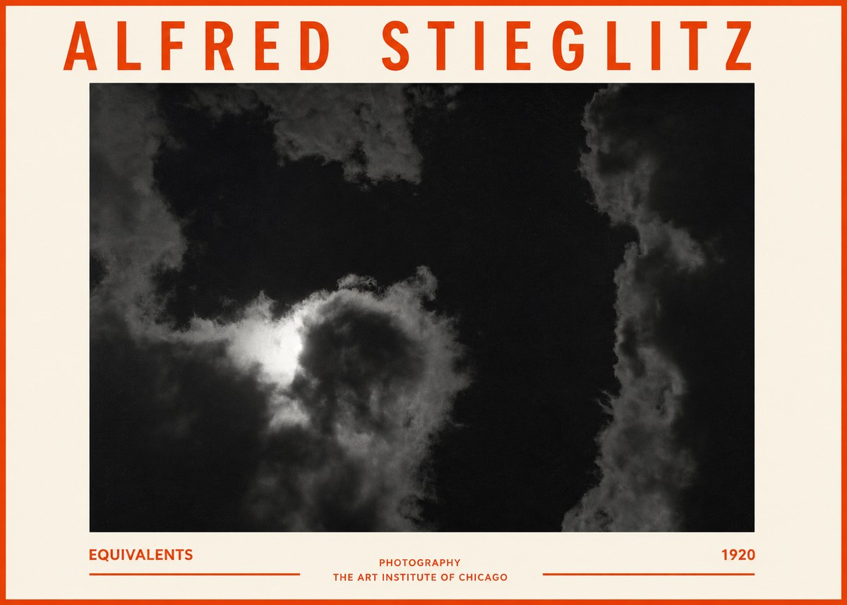 Alfred Stieglitz Equivalents V No2 - Plakat