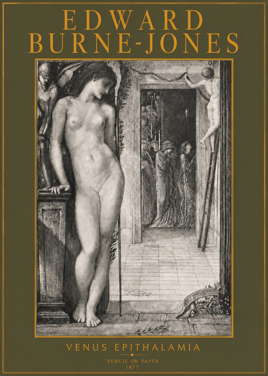 Edward Burne-Jones Venus Epithalamia No3 - Plakat