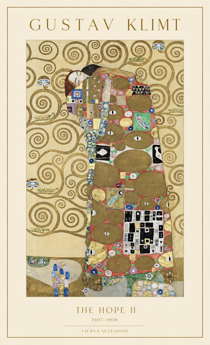 Klimt The Hope Ii No1 - Plakat
