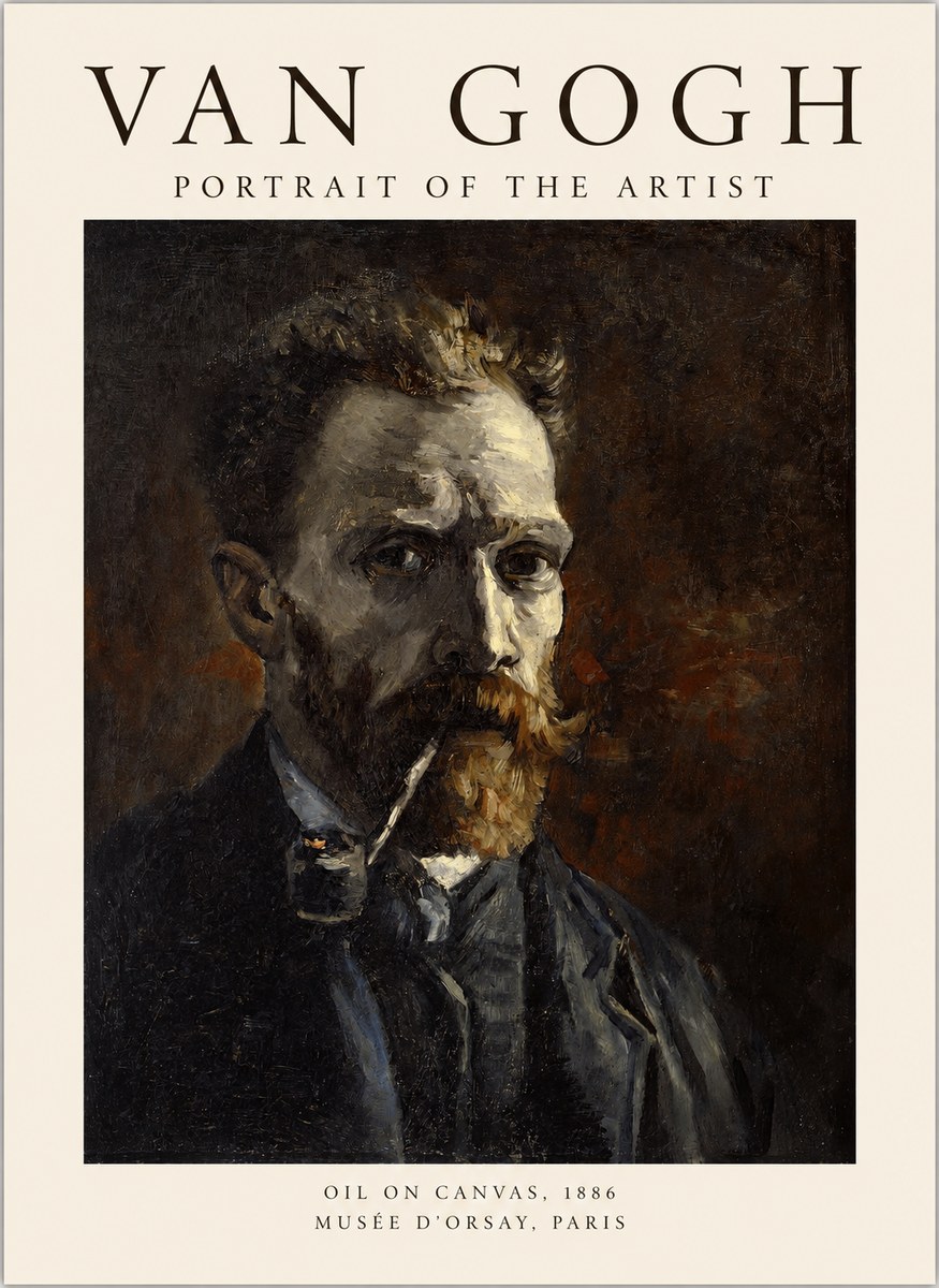 Van Gogh Portrait of the Artist I No1 - Plakat