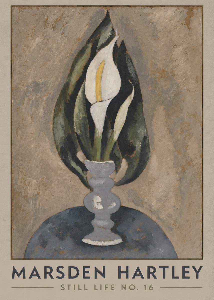 Marsden Hartley Still Life No. 16 No1 - Plakat