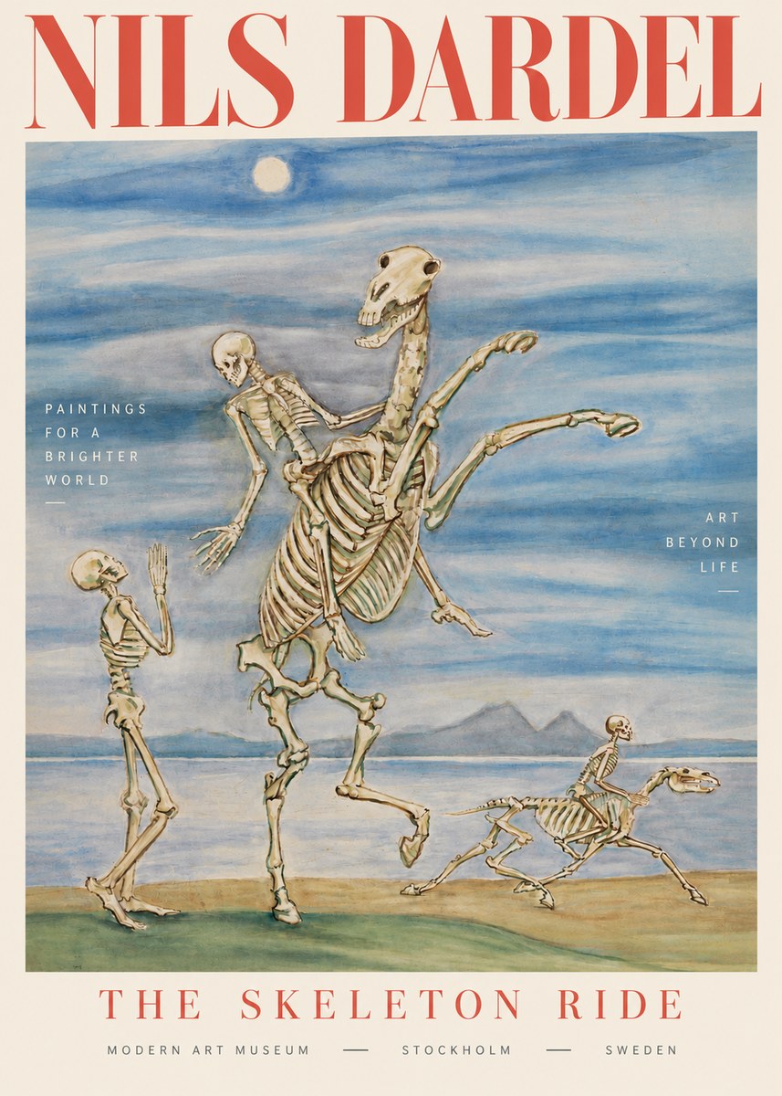 Nils Dardel The Dancer No4 - Plakat