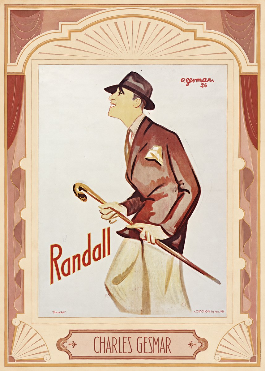 Charles Gesmar Randall I No3 - Plakat