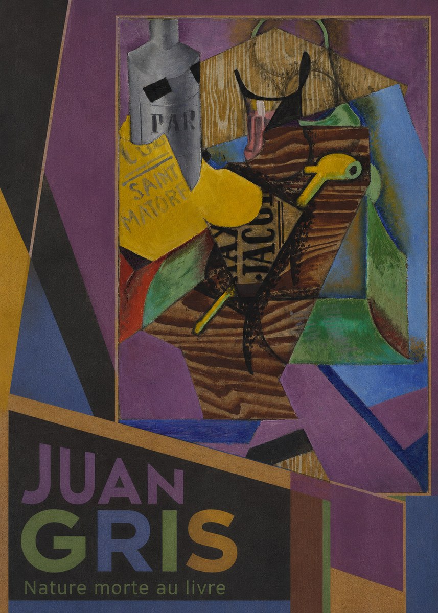 Juan Gris Nature Morte Au Livre No2 - Plakat