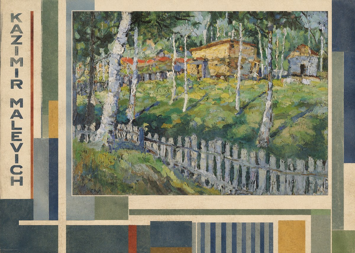 Kazimir Malevich Birch Grove No2 - Plakat