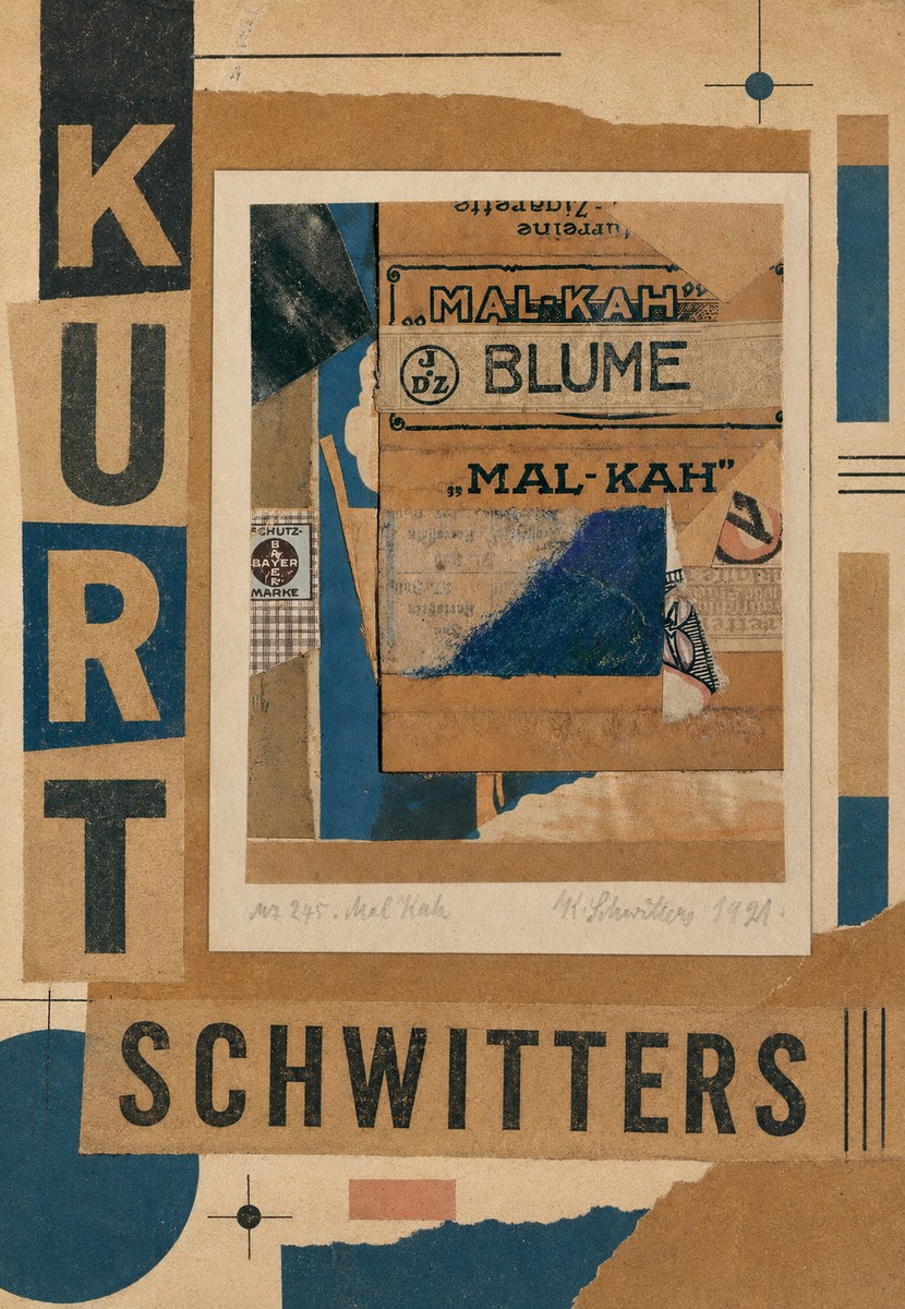Kurt Schwitters Mal Kah No5 - Plakat