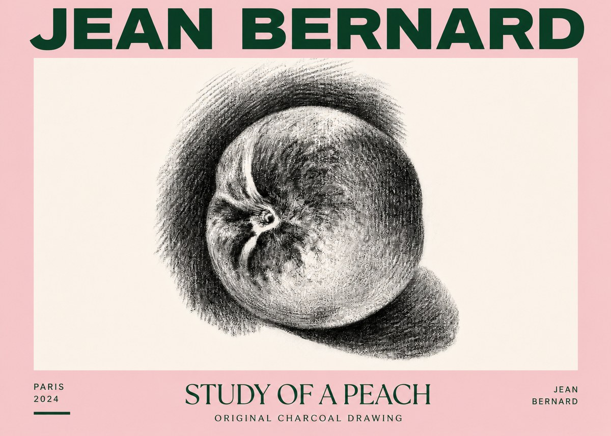 Jean Bernard Still Life Study No5 - Plakat