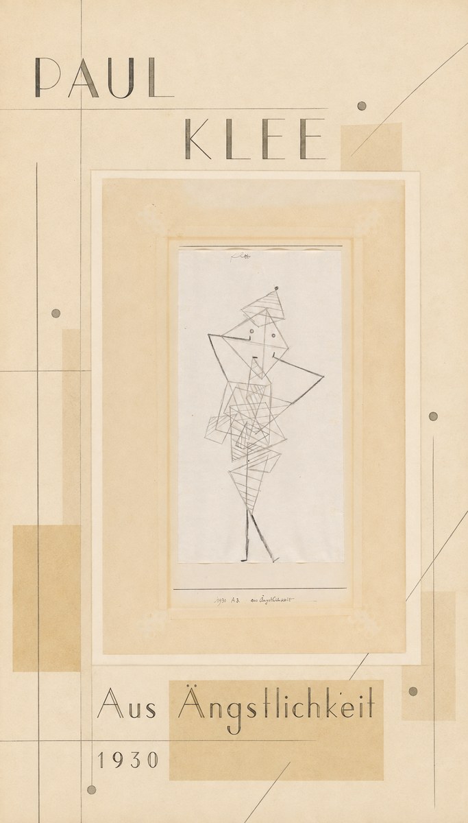 Paul Klee Aus Ängstlichkeit No3 - Plakat