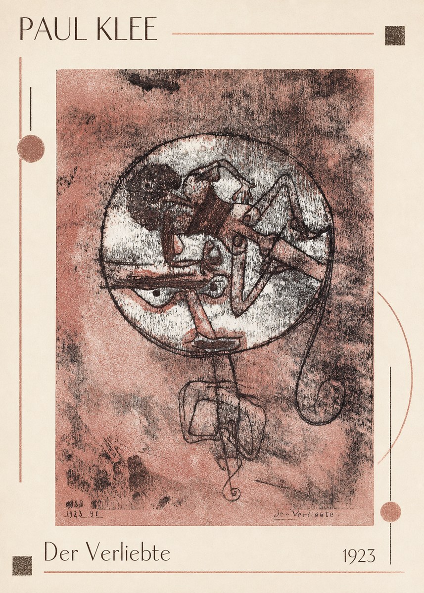 Paul Klee Der Verliebte I No1 - Plakat