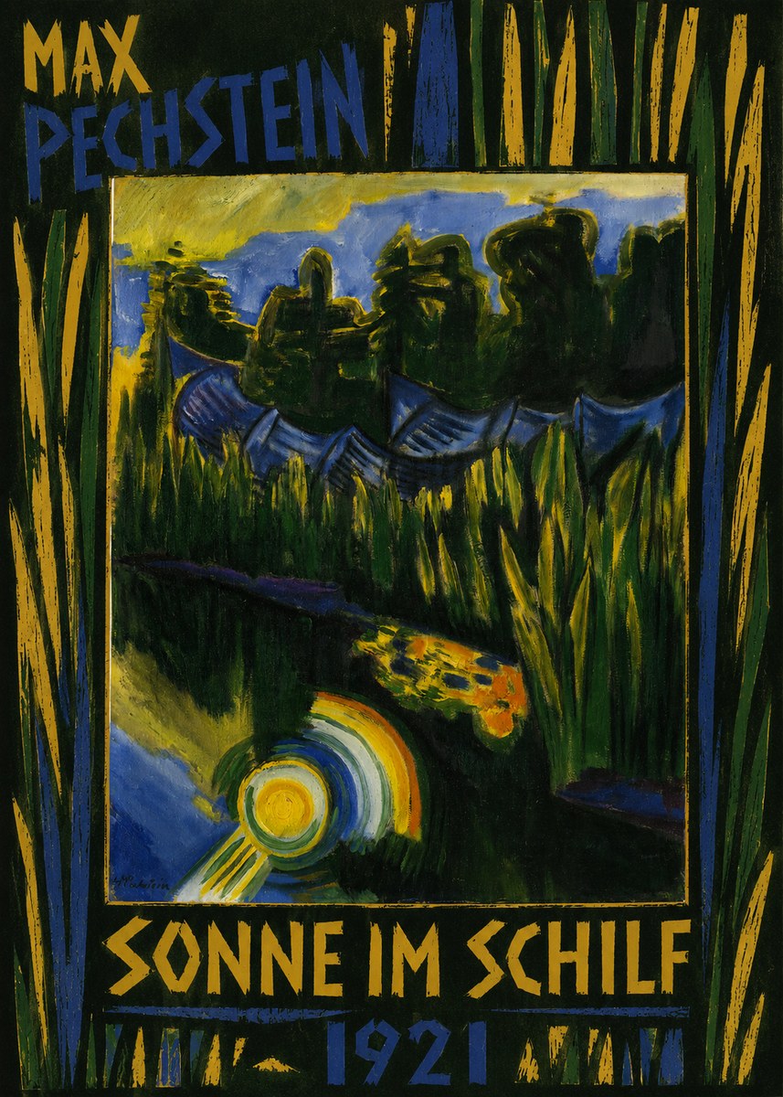 Max Pechstein Sonne Im Schilf No5 - Plakat