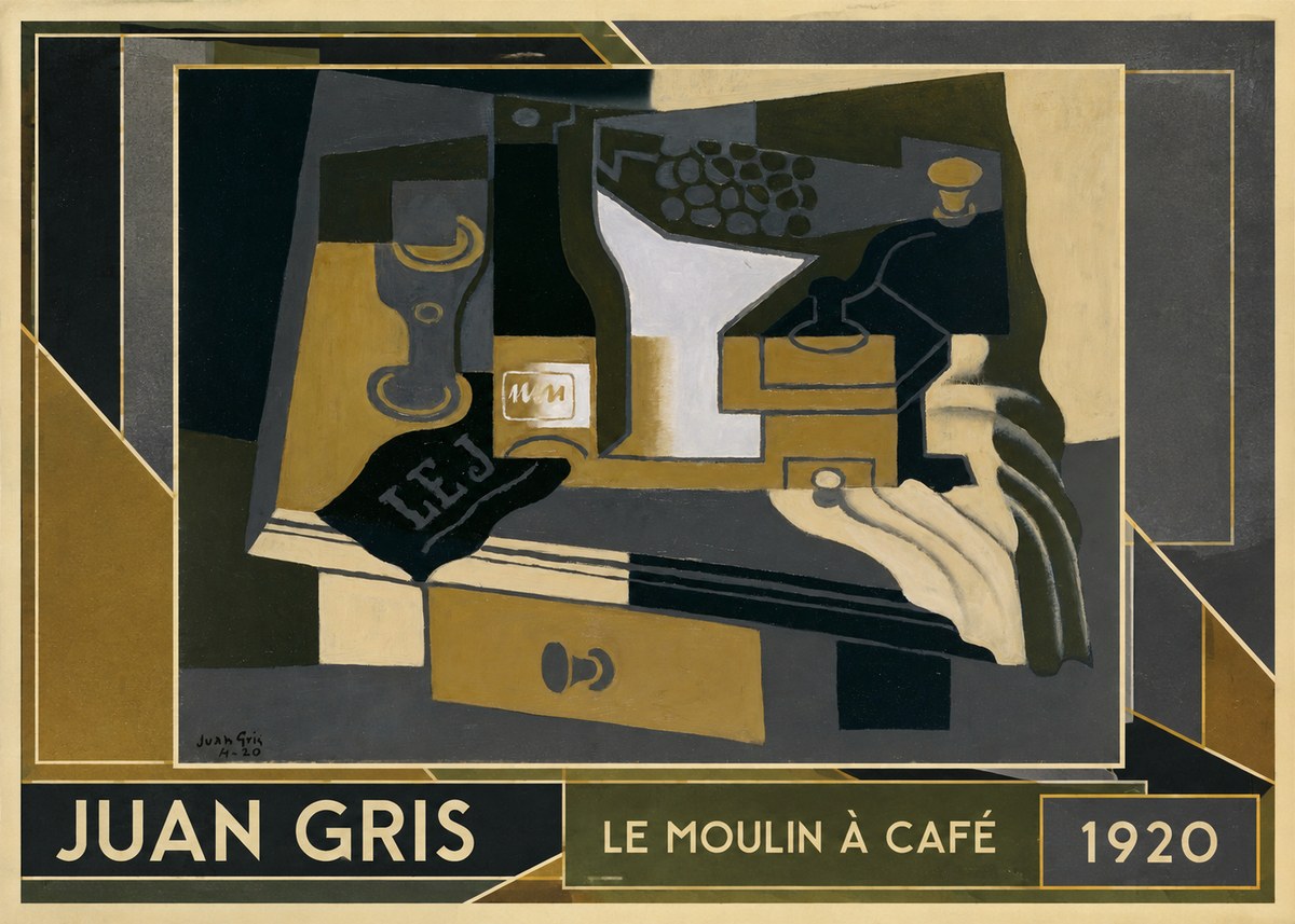 Juan Gris Le Moulin À Café No1 - Plakat