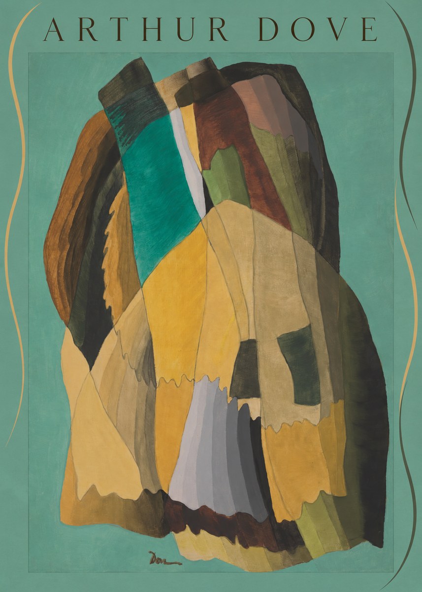 Arthur Dove Abstract Composition No6 - Plakat