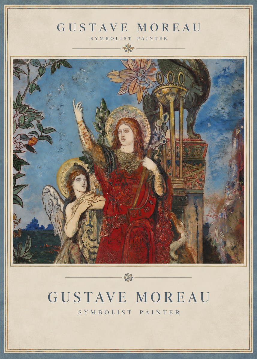 Gustave Moreau The Apparition I No3 - Plakat