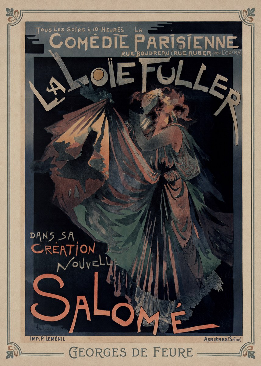 Georges de Feure Salomé I No1 - Plakat