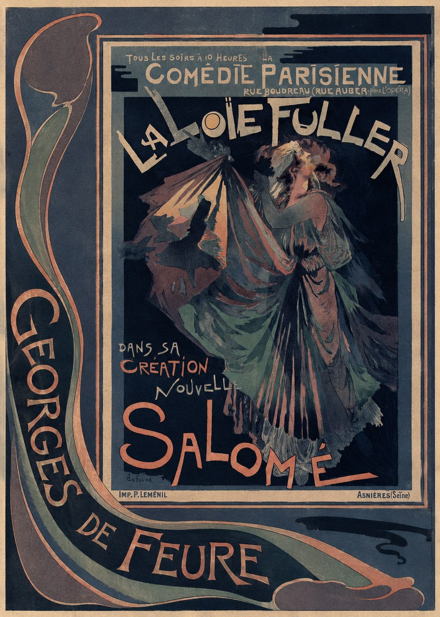 Georges de Feure Salomé I No2 - Plakat