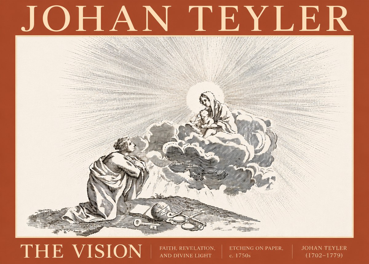 Johan Teyler The Vision No4 - Plakat