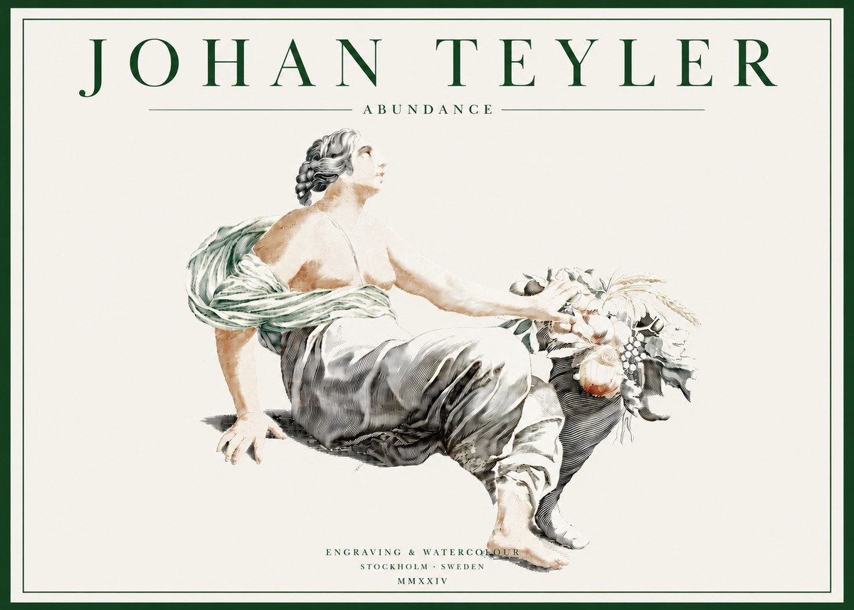 Johan Teyler Abundance No3 - Plakat