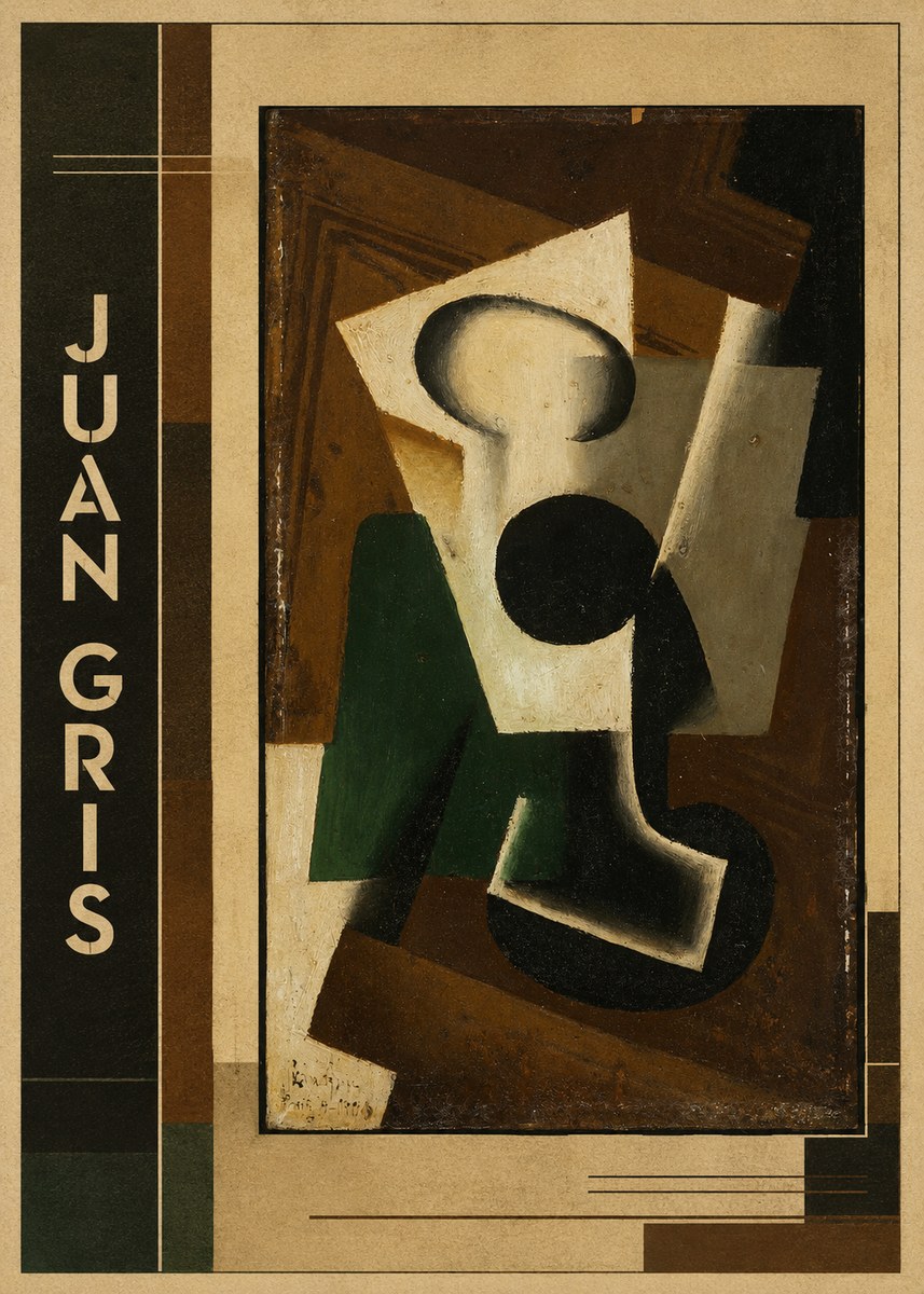 Juan Gris The Open Window No3 - Plakat