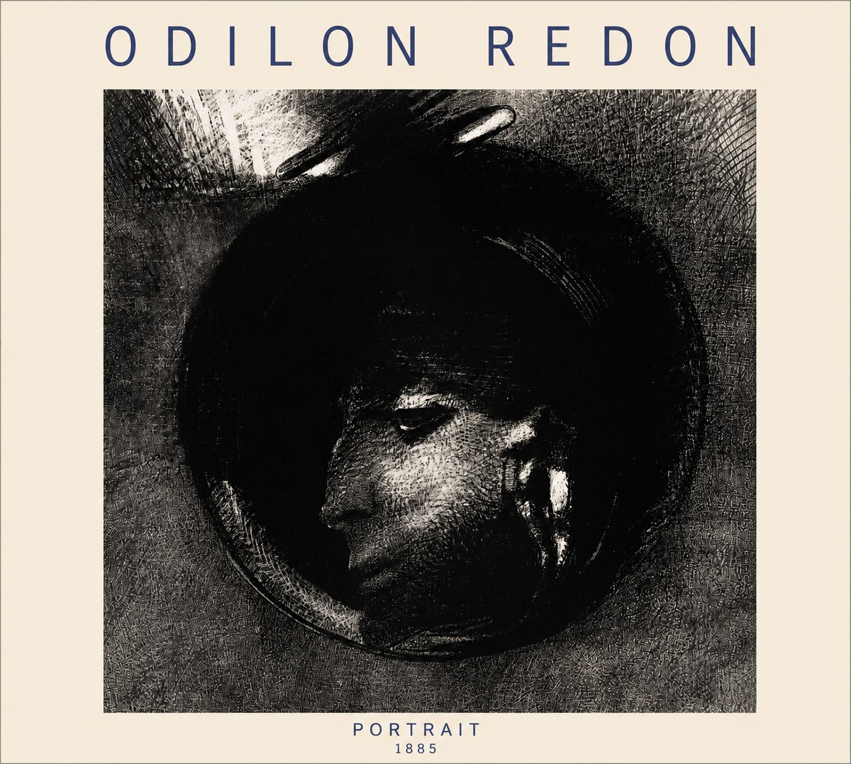 Odilon Redon Portrait No4 - Plakat