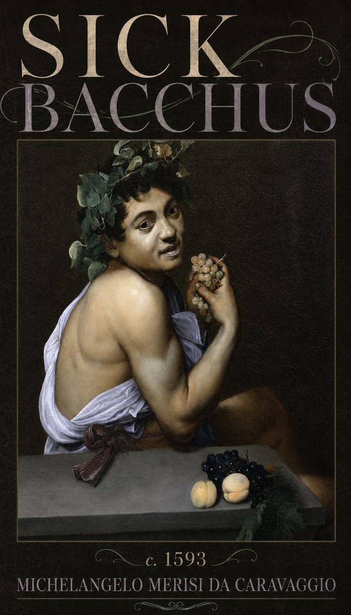 Michelangelo Merisi da Caravaggio Sick Bacchus No6 - Plakat