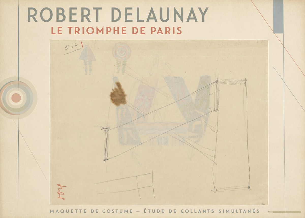 Robert Delaunay Le Triomphe De Paris III No1 - Plakat