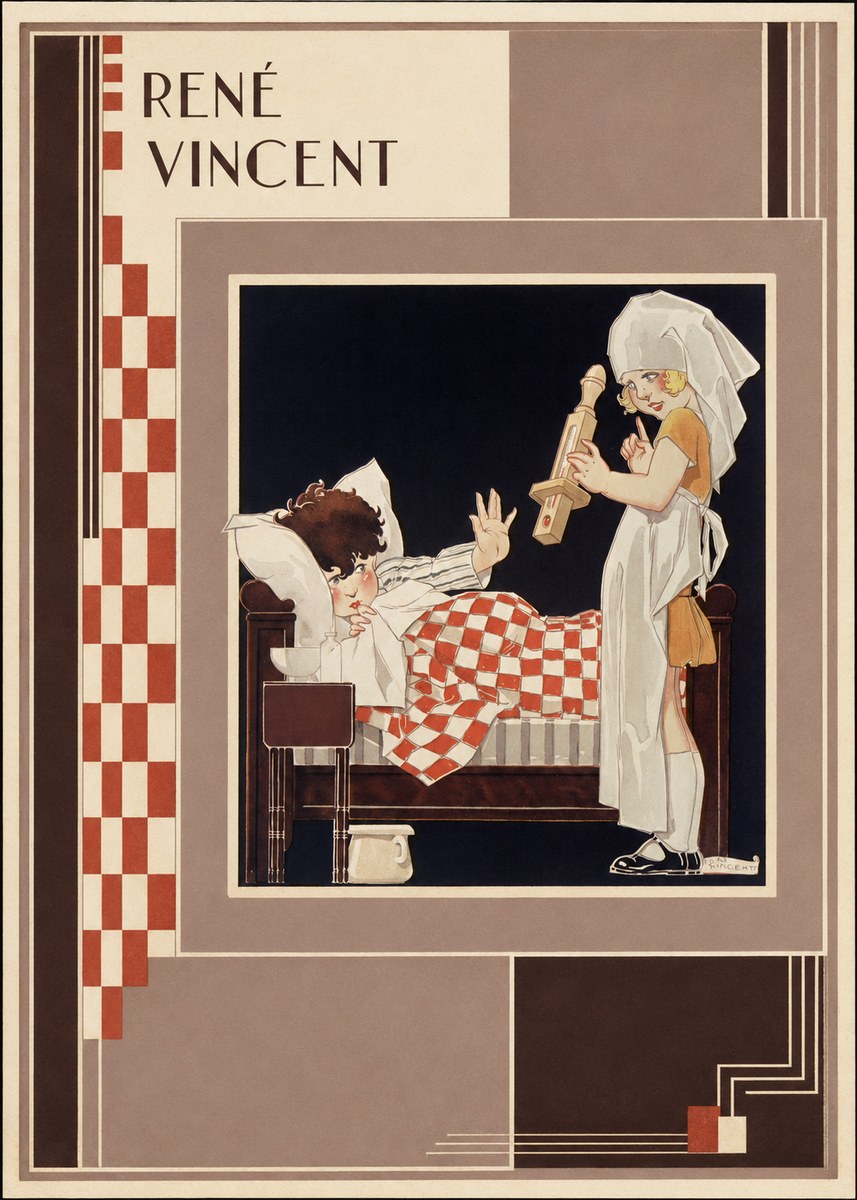 René Vincent The Little Patient No4 - Plakat
