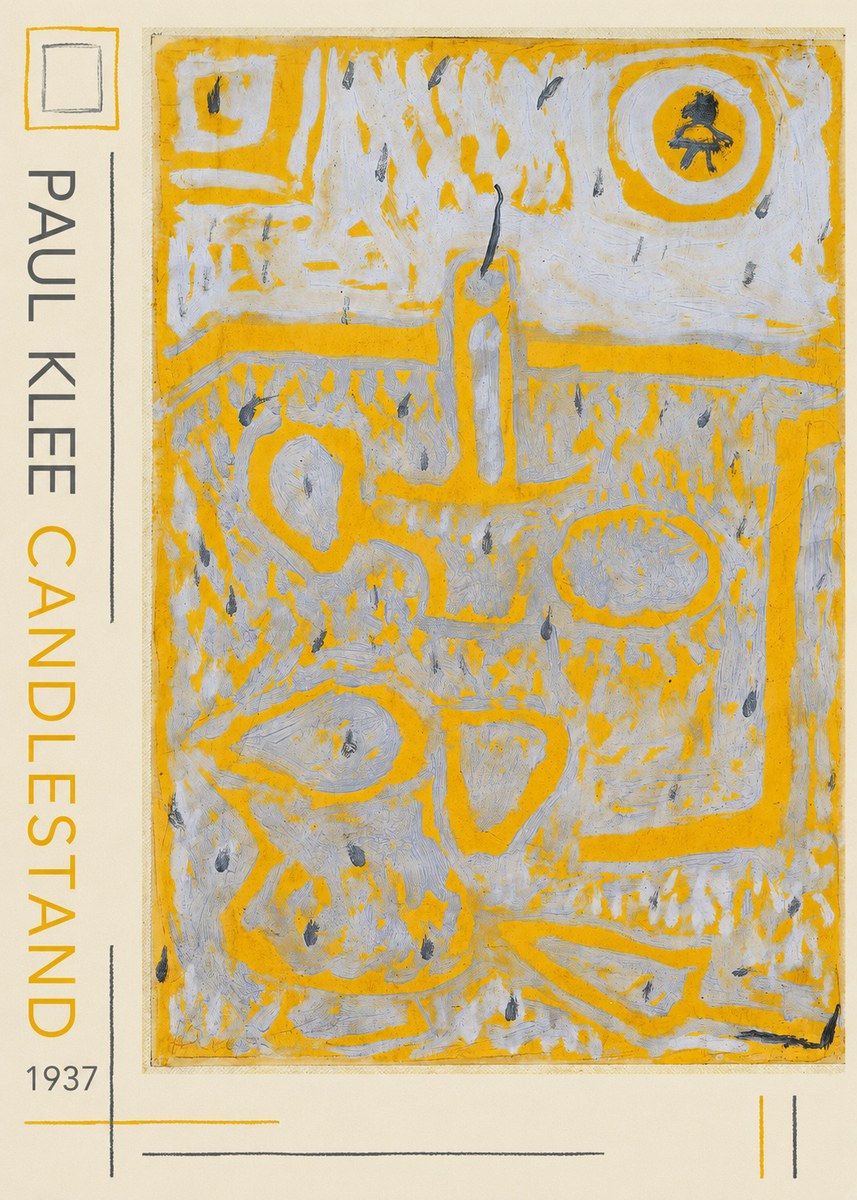 Paul Klee Candlestand No2 - Plakat