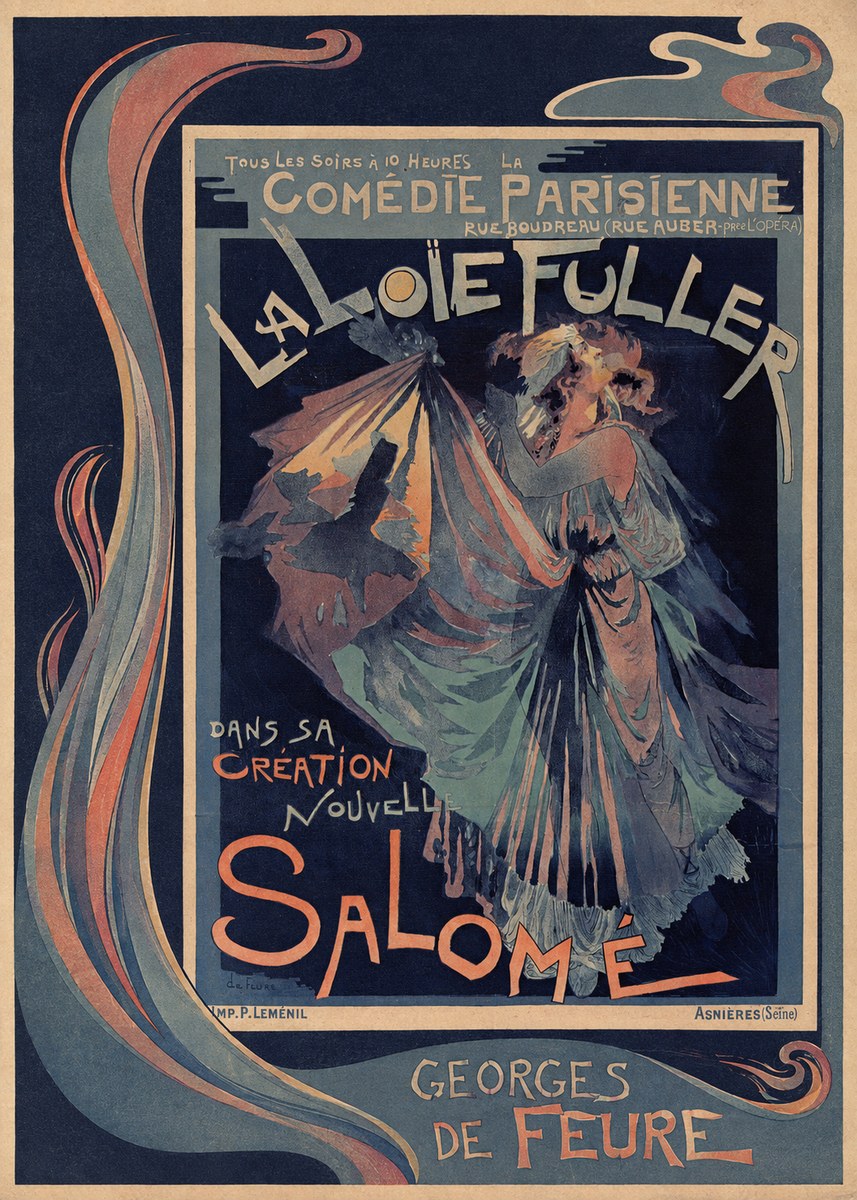 Georges de Feure Salomé II No3 - Plakat