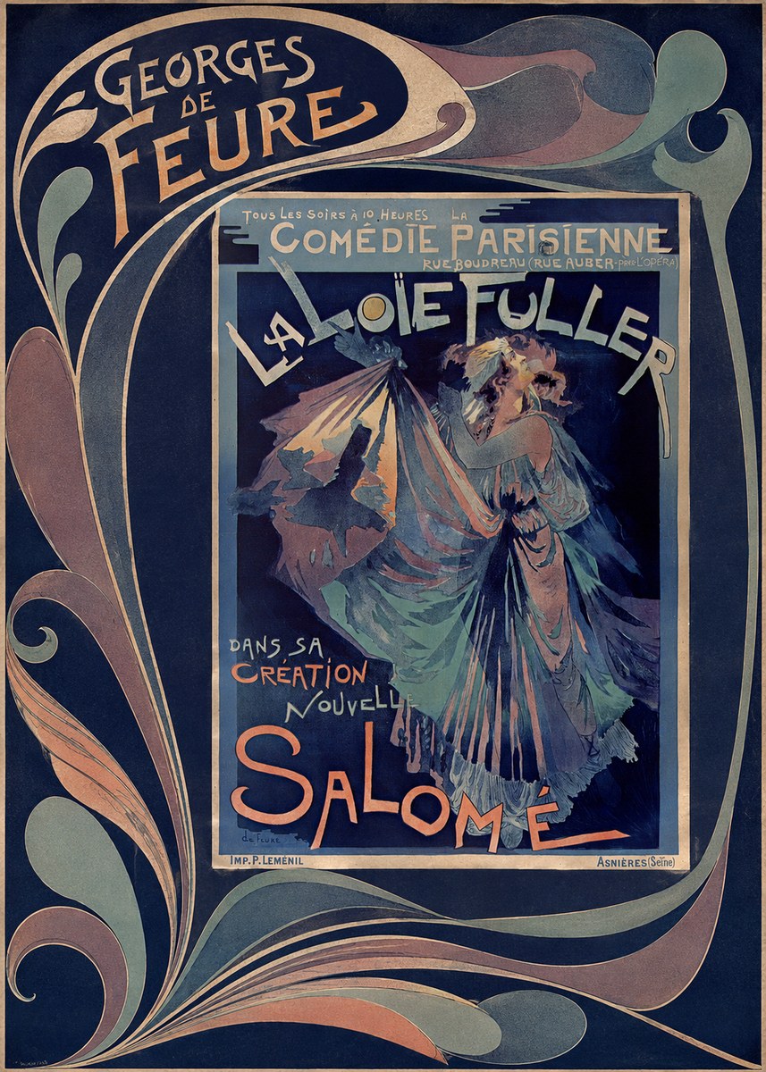 Georges de Feure Salomé II No6 - Plakat