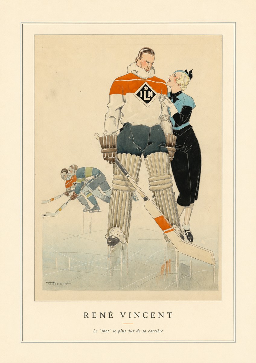 René Vincent Le "Shot" Le Plus Dur De Sa Carrière No4 - Plakat