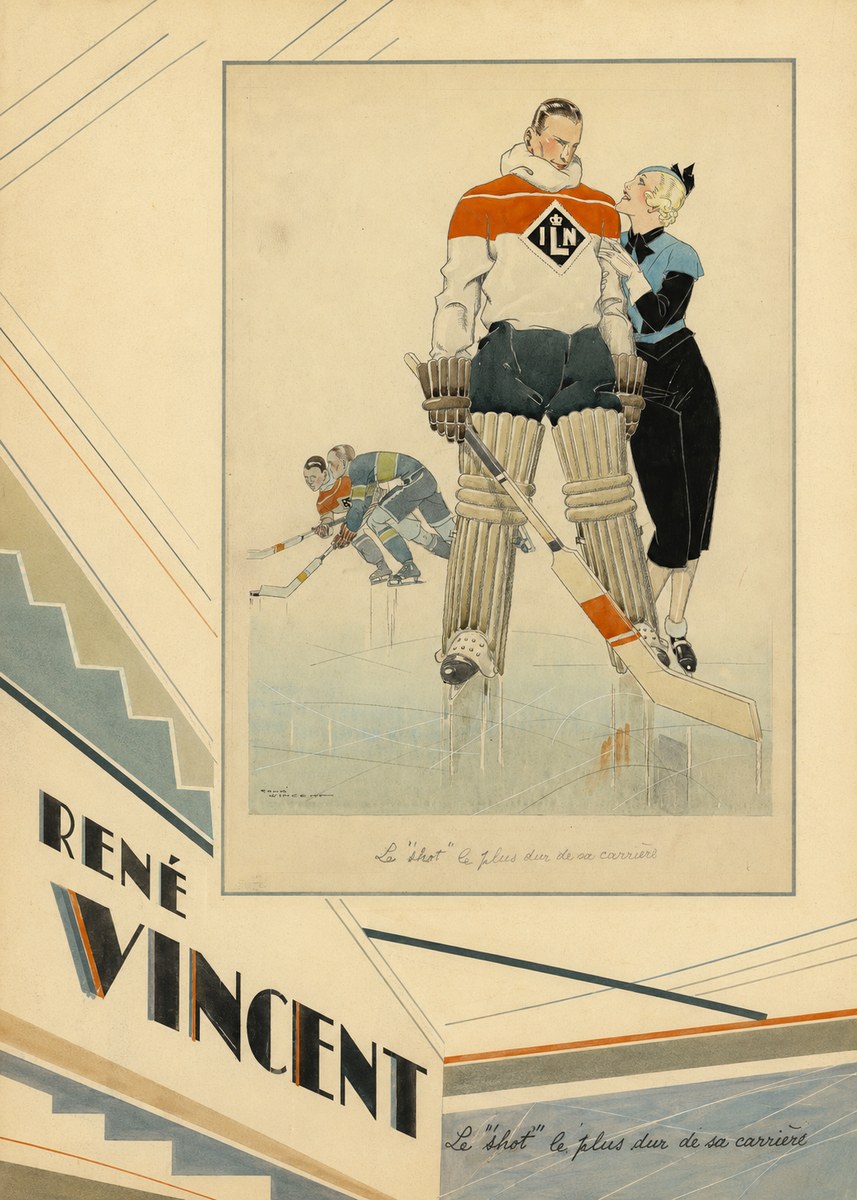 René Vincent Le "Shot" Le Plus Dur De Sa Carrière No6 - Plakat