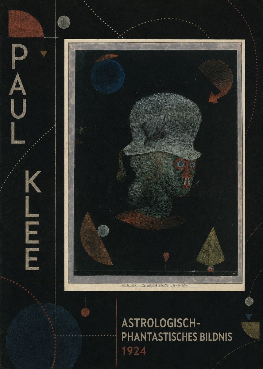 Paul Klee Astrologisch-phantastisches Bildnis No3 - Plakat