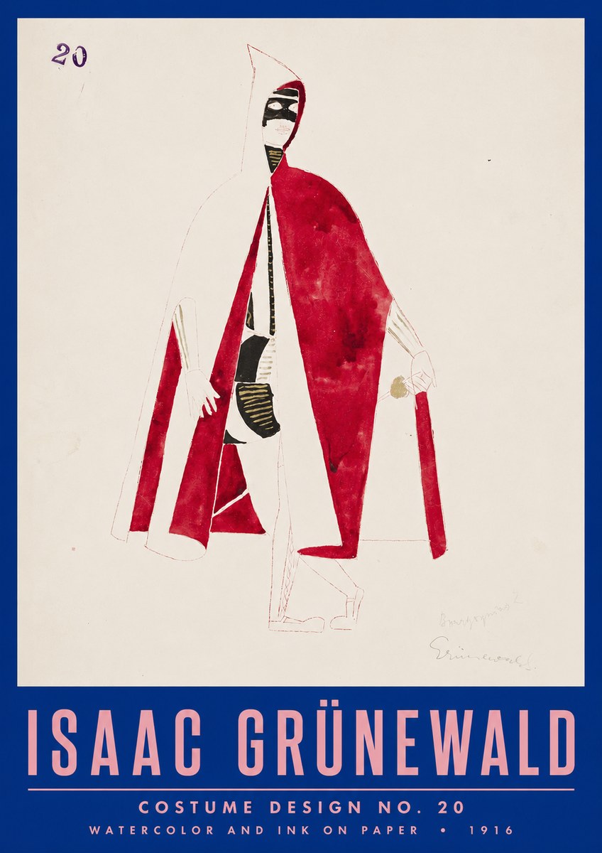 Isaac Grünewald Costume Design No. 20 No3 - Plakat
