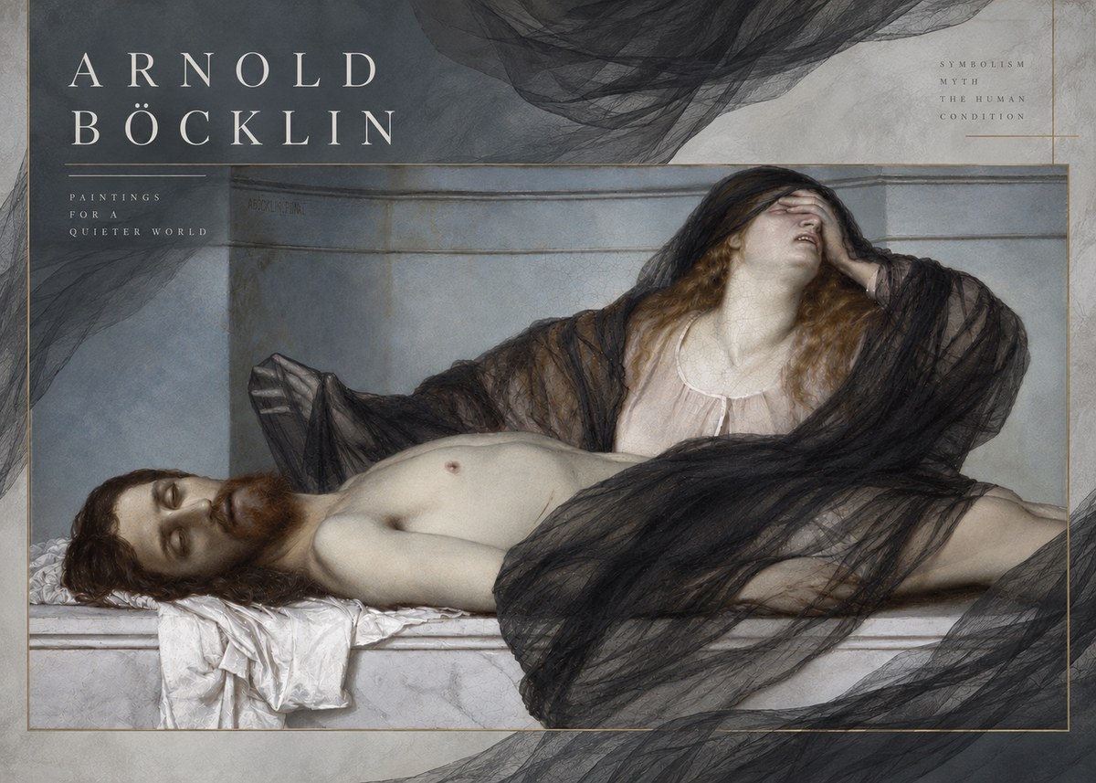 Arnold Böcklin Marie Magdalene No6 - Plakat