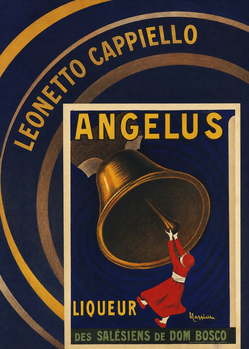 Leonetto Cappiello Angelus No6 - Plakat