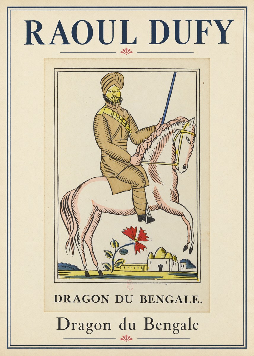 Raoul Dufy Dragon Du Bengale No1 - Plakat