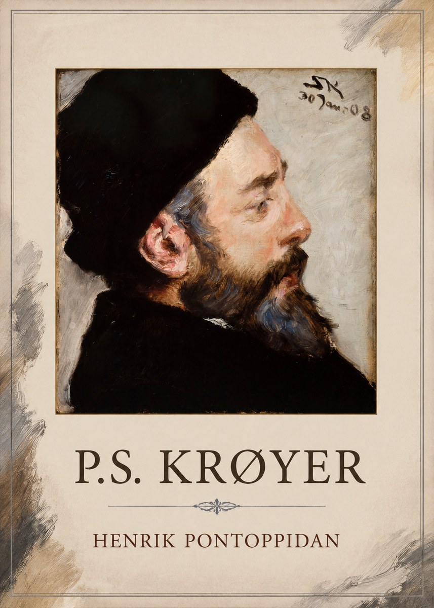 P.S. Krøyer Henrik Pontoppidan No2 - Plakat